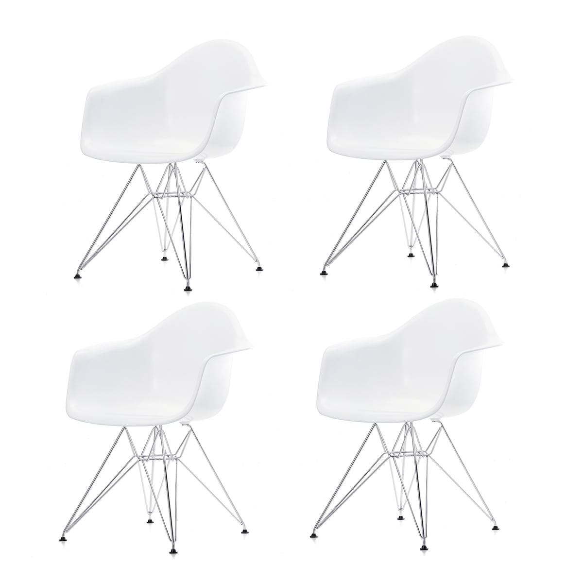 Bemiddelen paars Voorwaarde Vitra - Eames plastic fauteuil dar | Connox