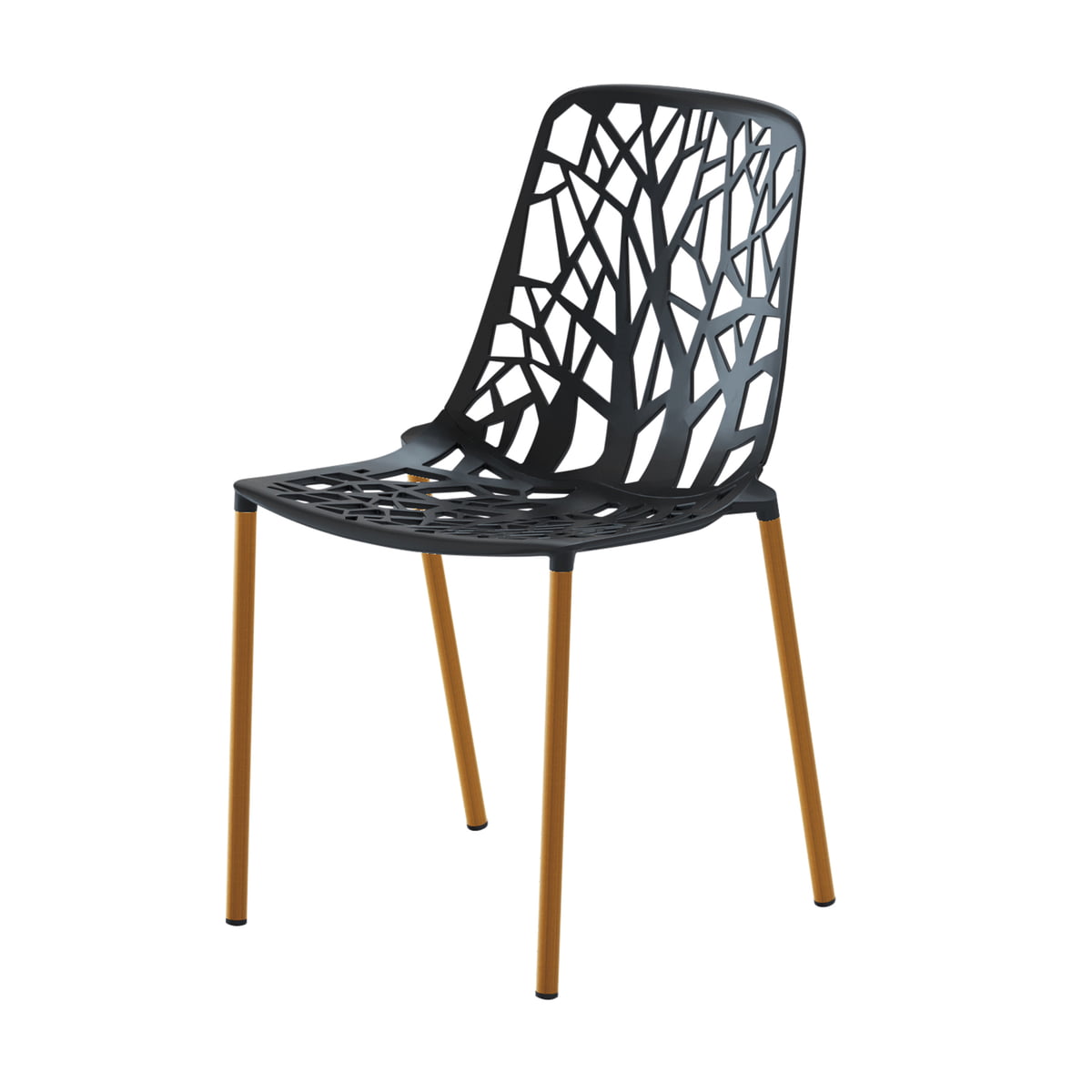 Druif Overweldigen rijst Fast - Forest stapelbare stoel houten frame ( Outdoor ) | Connox