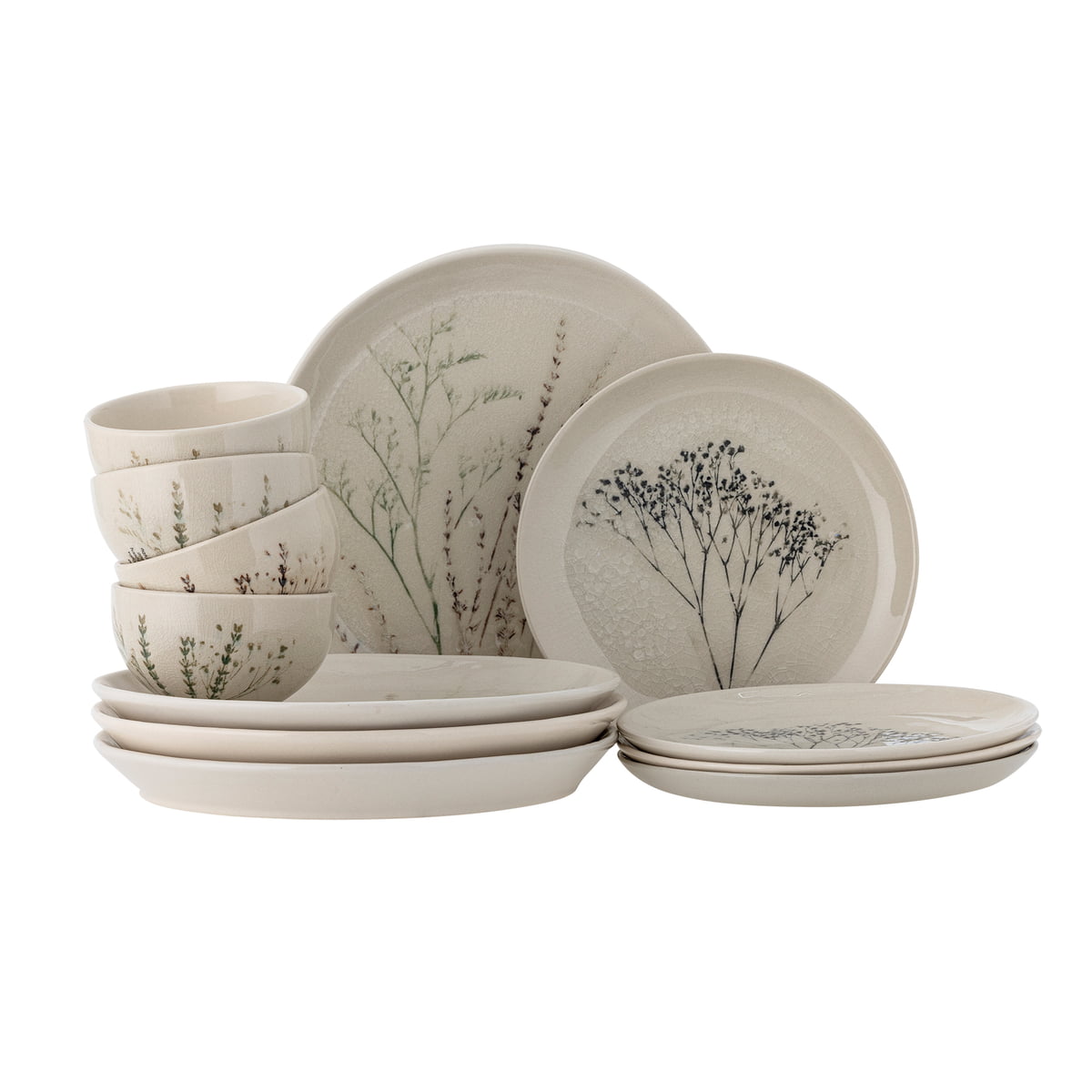 Piatto fondo in ceramica beige YELLOWSTONE | Maisons du Monde