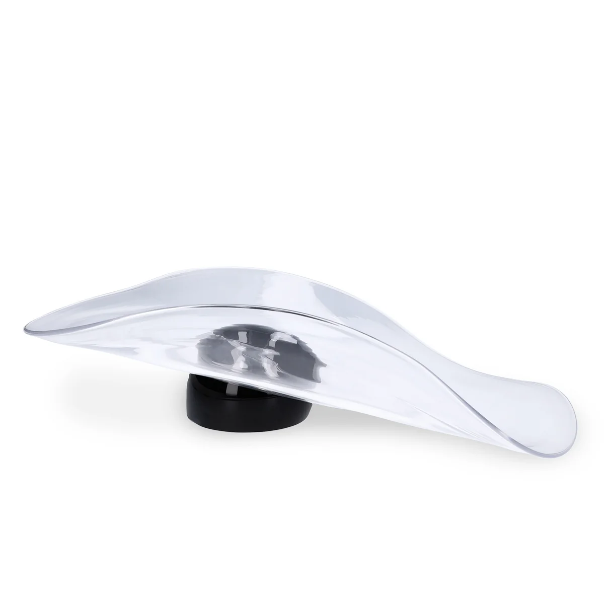 Holmegaard - Silhouette schaal voor middenstuk, helder