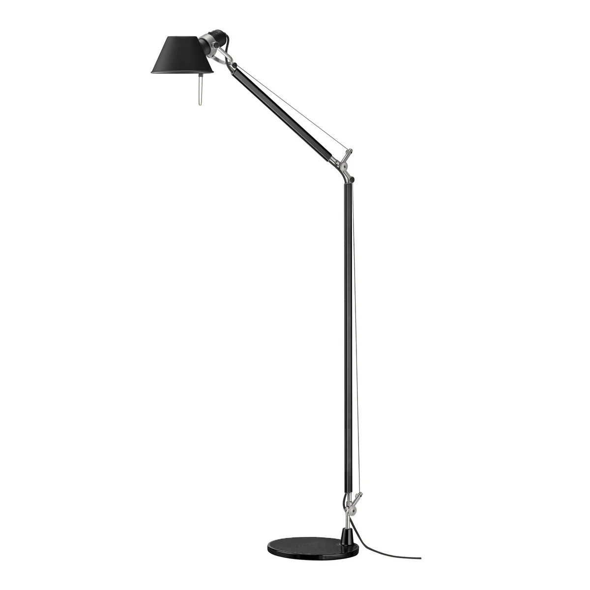 Artemide - Tolomeo Lettura leeslampje, Ø 18 cm, zwart