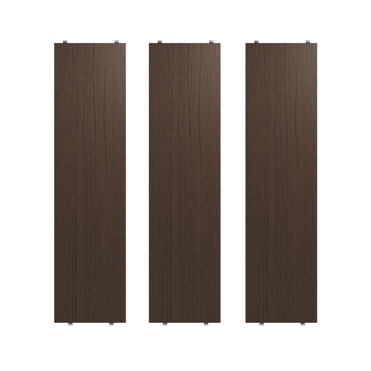 String - Plank 78 x 20 cm (3-pak), donker eiken