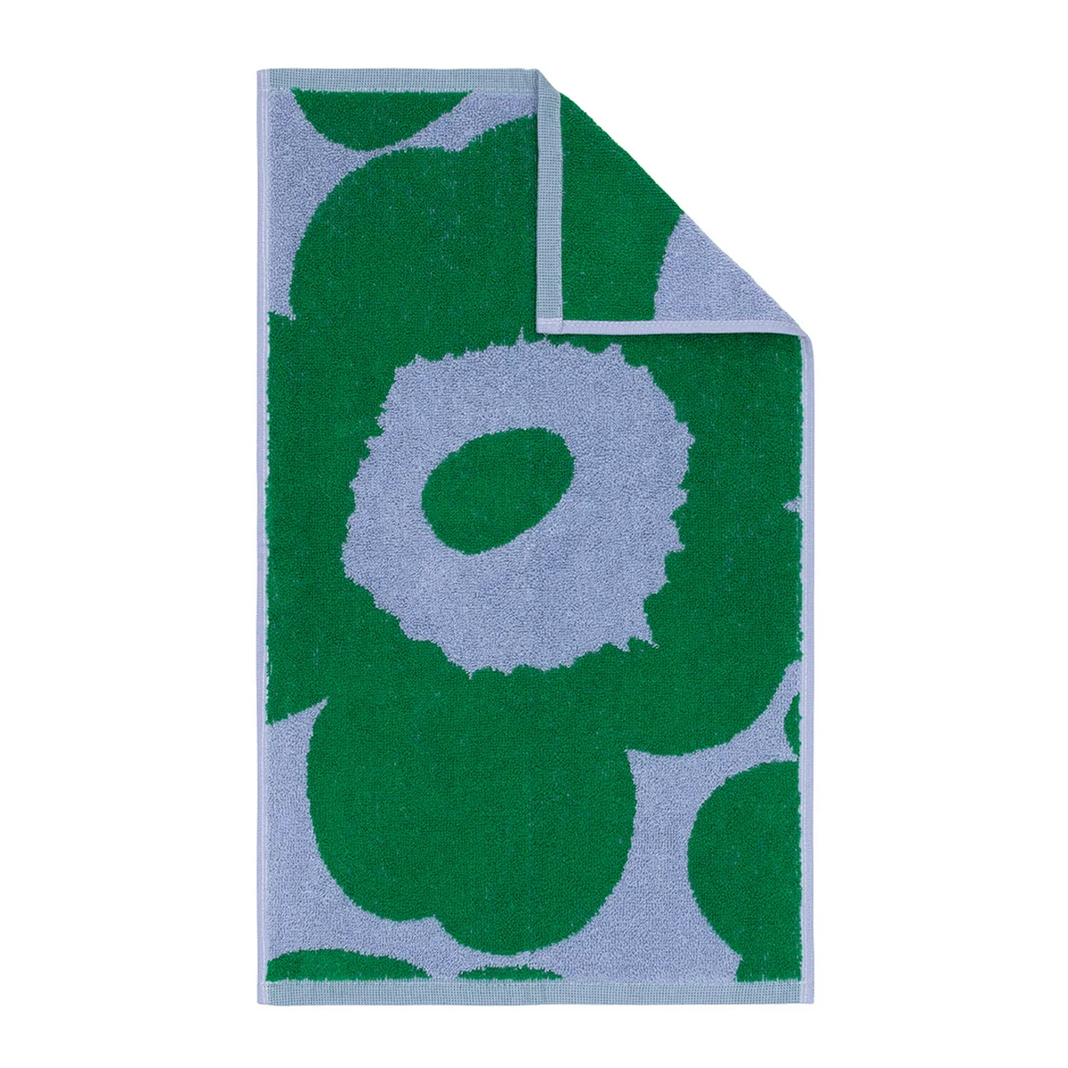 Marimekko - Unikko gastendoek, 30 x 50 cm, lichtblauw/groen