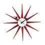 Vitra - Sunburst Clock, rood
