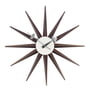 Vitra - Sunburst Clock, walnoot
