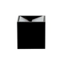 Danese Milano - Cubo Tafelasbakje, zwart / klein