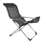 Fiam - Fiesta Easy Chair, aluminium / zwart