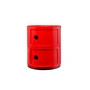 Kartell - Componibili 4966 , rood