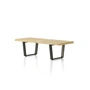 Vitra - Nelson Bench , L 122 cm, essen natuur