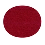 Hey Sign - Viltkussen serie 7 stoel, rood 5mm (met anti-sliplaag)