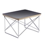 Vitra - Hpl zwart / eames occasional table ltr chroom