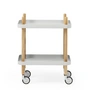 Normann Copenhagen - Zijspanwagen blok, as / lichtgrijs