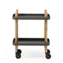 Normann Copenhagen - Zijspanwagen blok, as / donkergrijs
