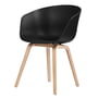 Hay - About A Chair AAC 22, gezeept eiken / zwart 2. 0