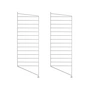 String - Vloerladder voor String plank 85 x 30 cm (set van 2), grijs