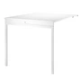 String - Klaptafel, wit/wit