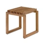 Fritz Hansen - Skagerak Cutter Houten kruk, teak