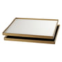 ArchitectMade - Tablett Turning Tray , 38 x 51 cm, zwart / wit