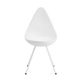 Fritz Hansen - Drop Stoel, wit / wit