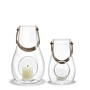 Holmegaard - Design with light Lantaarn (set van 2) H 16 cm + 25 cm, helder