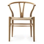 Carl Hansen - CH24 Wishbone Chair , eiken geolied / vlechtwerk naturel