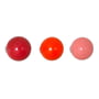 Vitra - Coat Dots , rood (set van 3)