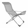 Fiam - Fiesta Easy Chair, aluminium / grijs
