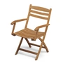 Fritz Hansen - Skagerak Selandia Opvouwbare stoel met armleuningen, Teak