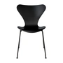 Fritz Hansen - Stoel Series 7, zwart / essenzwart gelakt