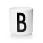 Design Letters - AJ Porseleinen beker B, wit