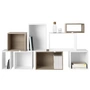 Muuto - Mini Stacked Systeemlegbordmodule, klein / wit