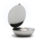 Design House Stockholm - Shell Theelichthouder, nikkel/chroom