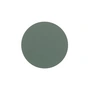 Lind DNA - Glazen onderzetter rond Ø 10 cm, Nupo pastelgroen