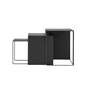 Ferm Living - Cluster Tables (set van 3), zwart