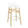 Normann Copenhagen - Form Barhocker (Hout), 65 cm, frame eiken / wit