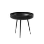Mater - Bowl Table klein, Ø 40 x H 38 cm, zwart