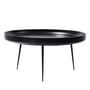 Mater - Bowl Table XL, Ø 75 x H 38 cm, zwart