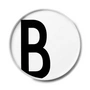 Design Letters - AJ Porseleinen plaat B