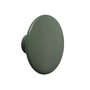 Muuto - Wandhaak "The Dots" enkel medium, stofgroen