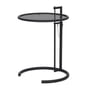 ClassiCon - Verstelbare tafel E1027, zwart / Parsol glas grijs