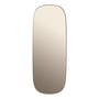 Muuto - Framed Mirror , groot, taupe / taupe glas