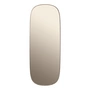 Muuto - Framed Mirror , groot, taupe / taupe glas