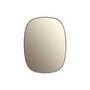 Muuto - Framed Mirror , klein, taupe / taupe glas
