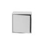 Muuto - Stacked Systeemvakmodule met deur, medium / lichtgrijs