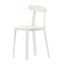 Vitra - All Plastic Chair , wit, plastic glijders