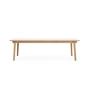 Normann Copenhagen - Slice Table Hout 90 x 250 cm, eik