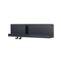 Muuto - Opgevouwen planken 63 x 16,5 cm, zwart