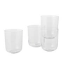 Muuto - Corky glas (set van 4), hoog, helder