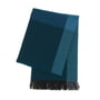 Vitra - Colour Block deken, zwart / blauw