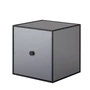 Audo - Frame Wandkast 28 (incl. deur), donkergrijs